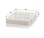 CU 2736-2 Салонный фильтр MANN-FILTER