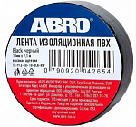 ABRO Изолента чёрная 0,19*10yd